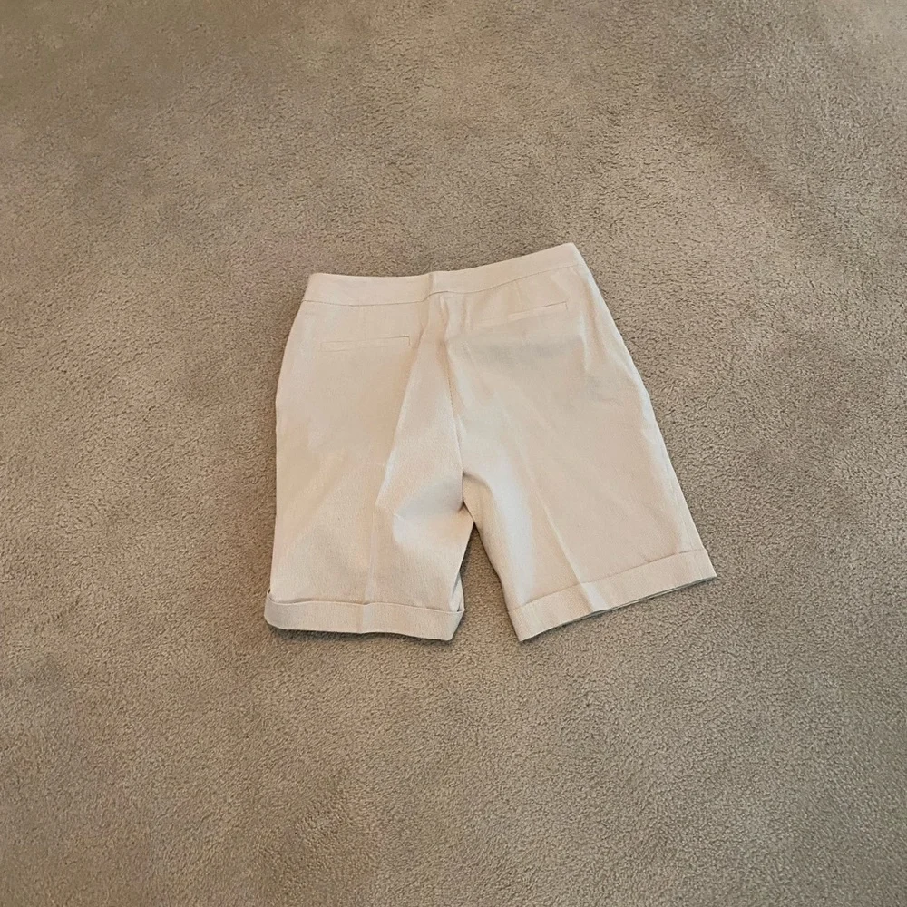 Calvin Klein Chic Beige Blazer and Short Set - Picture 10 of 14